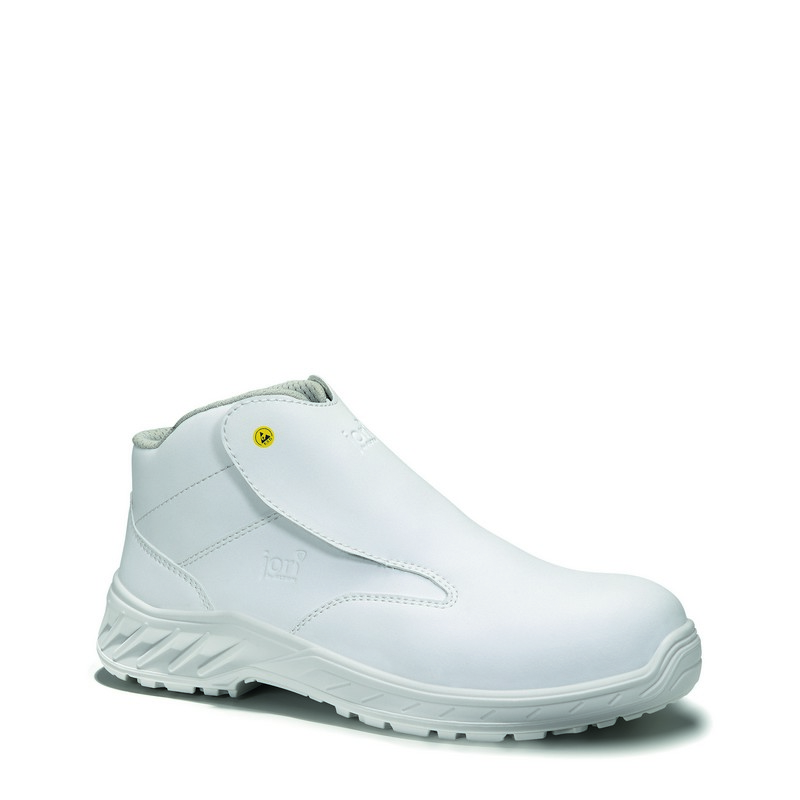 Jori Jo_Clean Slipper White Mid Esd S3 veiligheidsschoen