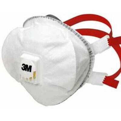 3M 8825+ Premium voorgevormd stofmasker met ventiel-P2